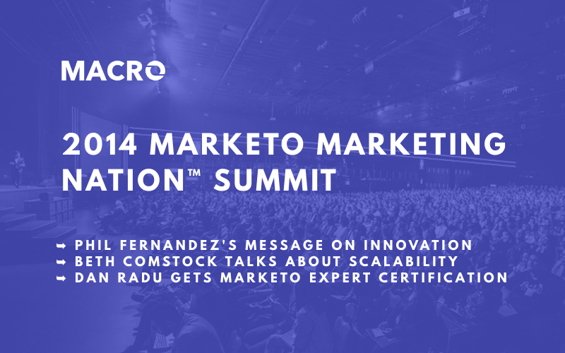 Breakdown of Marketo Marketing Nation 2014