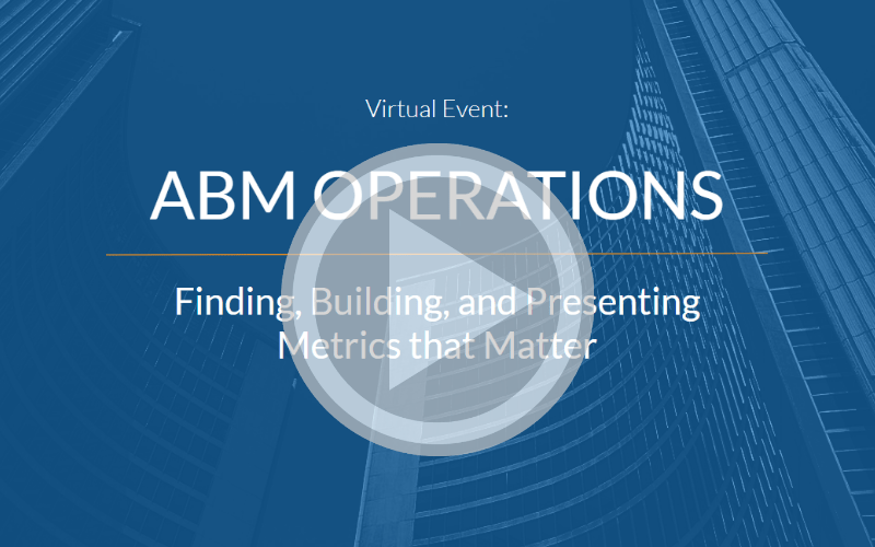 Account Based Marketing: Building Your Segmentation and Metrics That Matter