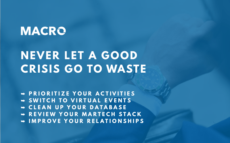 How Marketing Operations Can Use This Crisis Time Effectively