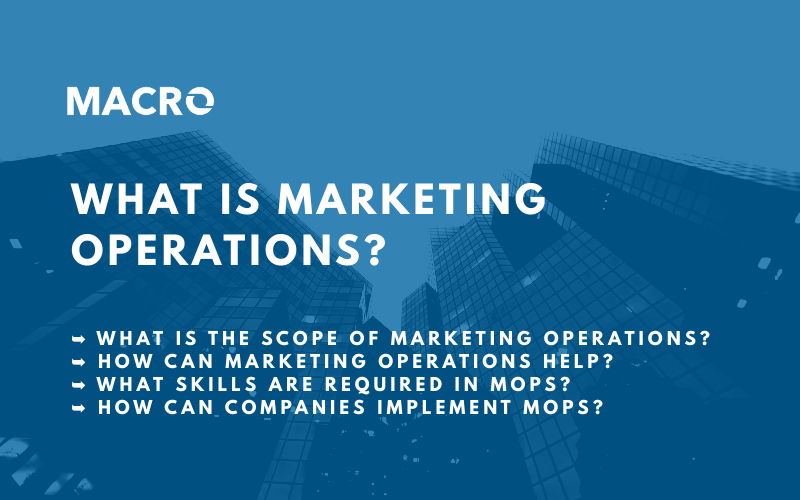 What Is Marketing Operations?
