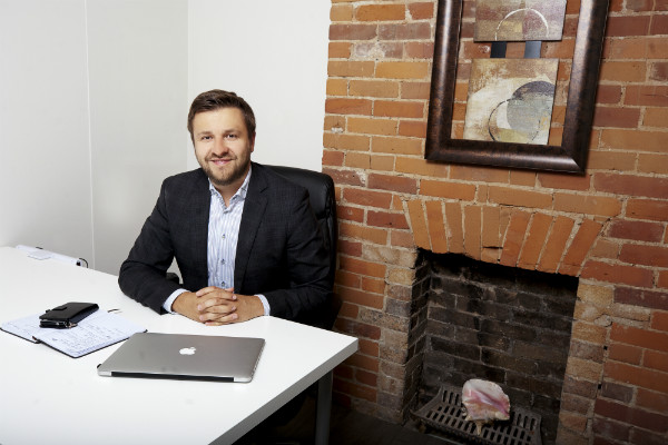 Dan Radu, President and Founder, Macro in an office